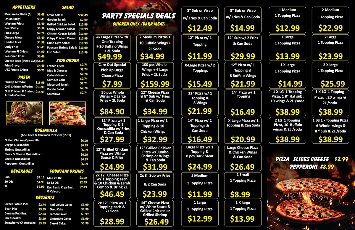 Texas Chicken & Grill Menu - Image 2