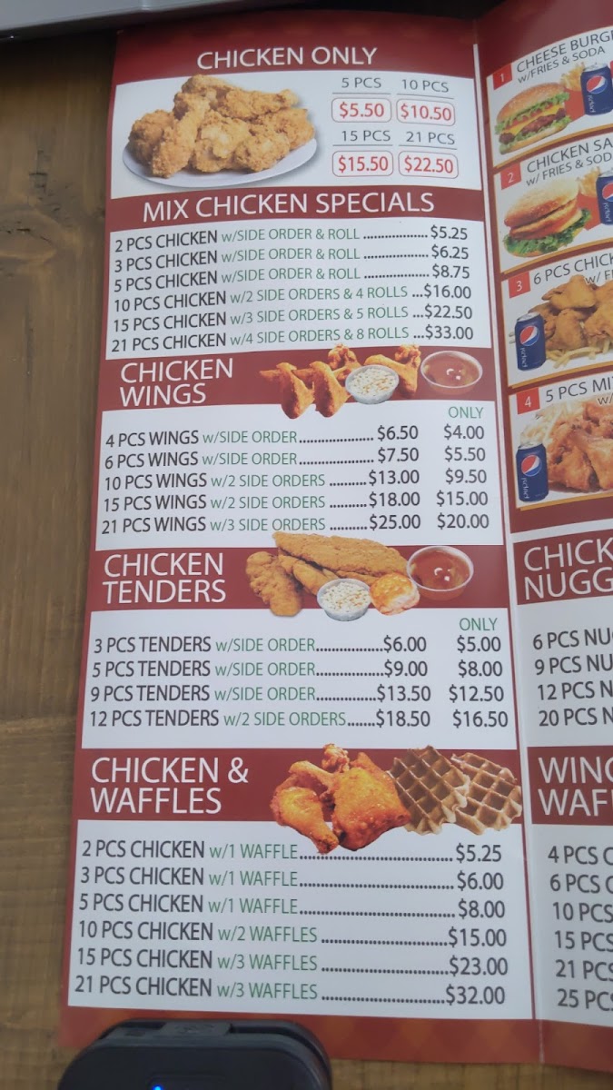 Texas Chicken & Grill Menu - Image 5